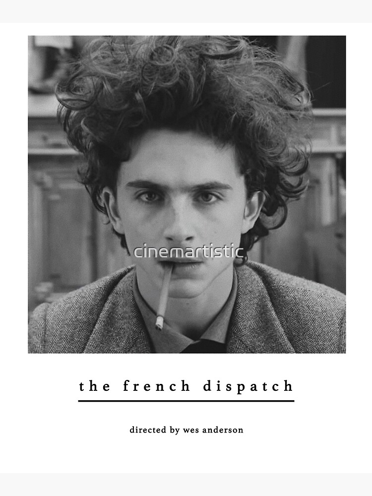 The French Dispatch (Wes Anderson) Timothée Chalamet, Saoirse Ronan, Lea  Seydoux Tote Bag by cinemartistic