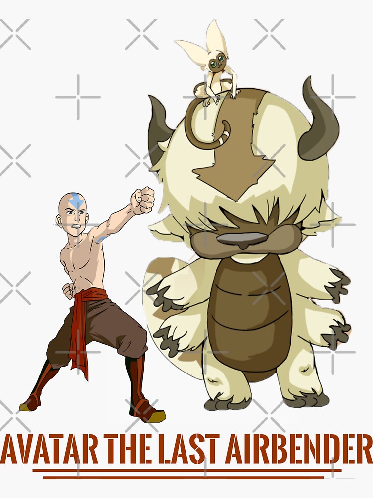 avatar the last airbender Sticker for Sale by Luxury Shop