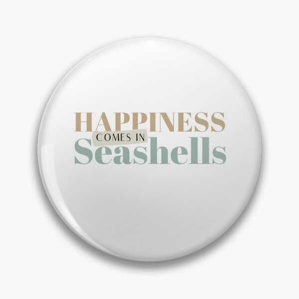 Item preview, Happiness Comes In Seashells designed and sold by tresbelleshirts.