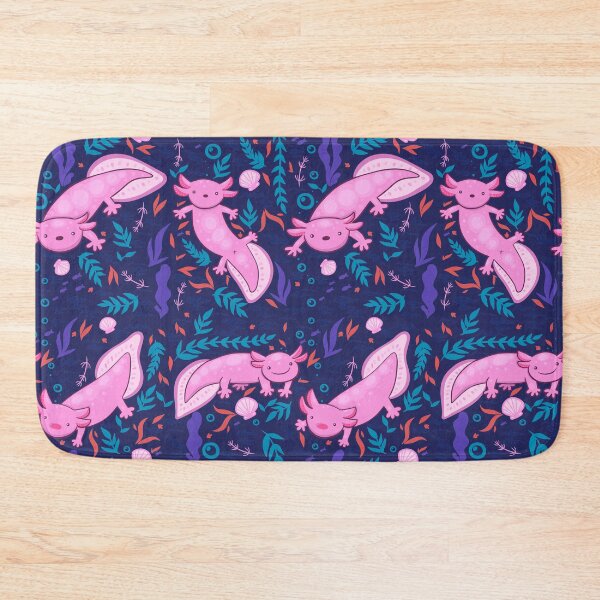 Item preview, axolotl and underwater elements designed and sold by burbura.