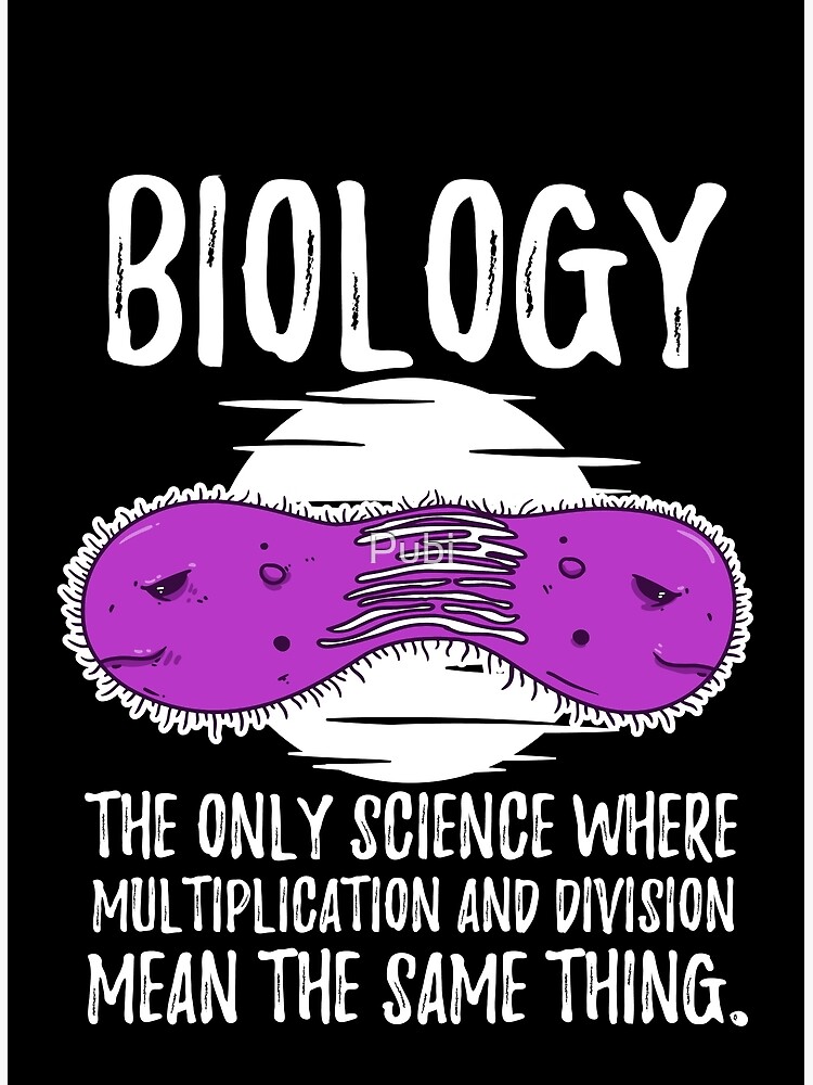 "Lustige Biologie Sprüche Biologen Memes" Poster von Pubi Redbubble
