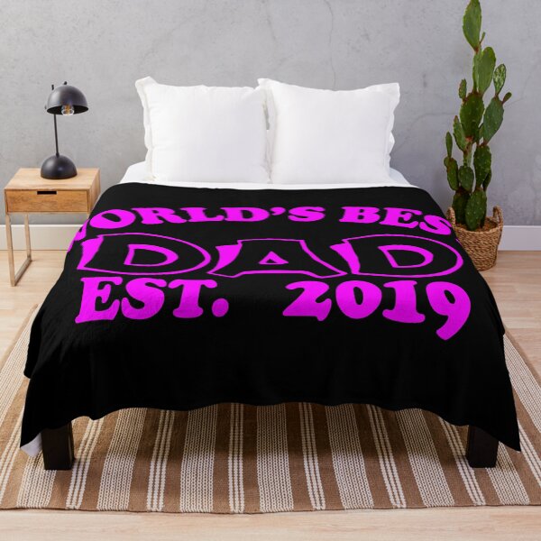 Item preview, World's Best Dad 2019 Pink designed and sold by aventi24.