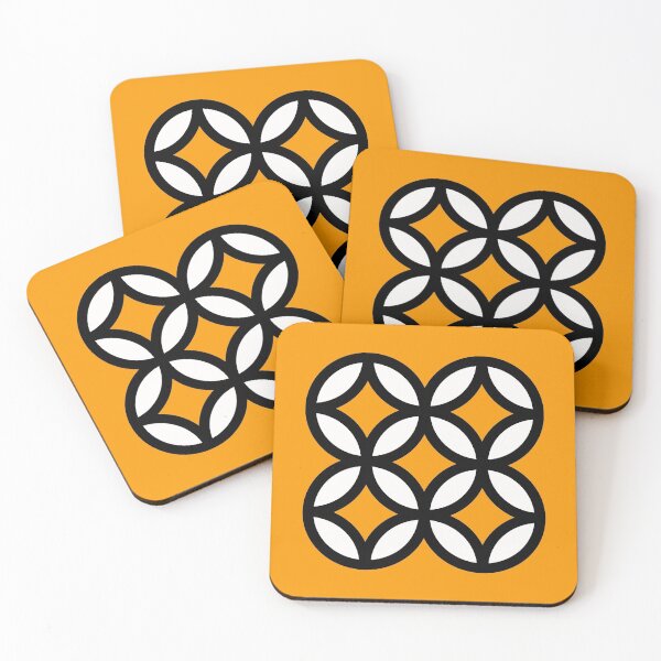 Item preview, Simple Circles on Orange Board designed and sold by Istvan Ocztos.