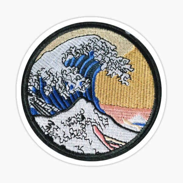 Japanese Wave Sticker
