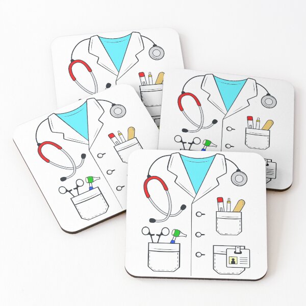 Item preview, Doctor Kids Nurse Medical Coat Men Women designed and sold by samshirts.
