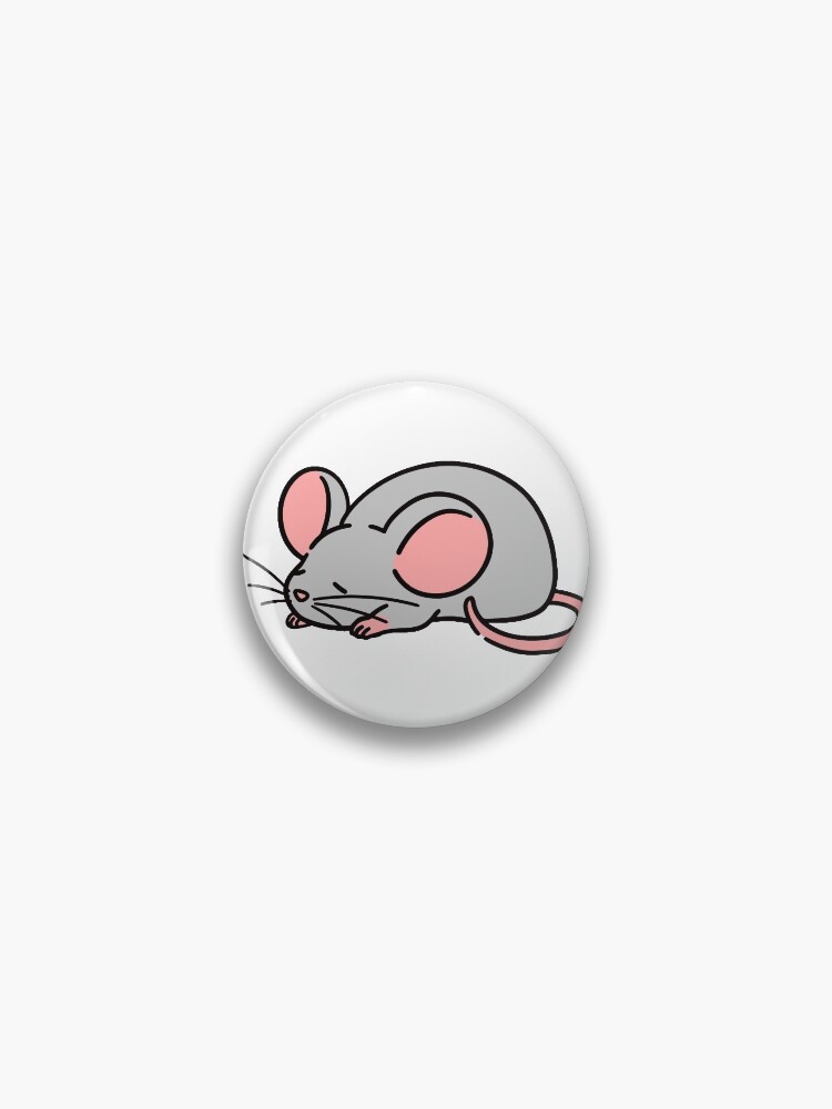 Cute Light Grey Small Mouse Sleeping Cute Light Grey Small Mouse Sleeping
