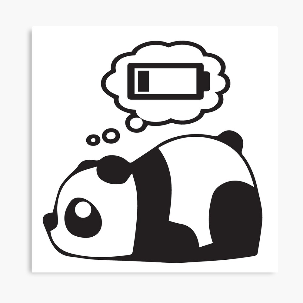 Tired Panda Poster for Sale by alex-d88