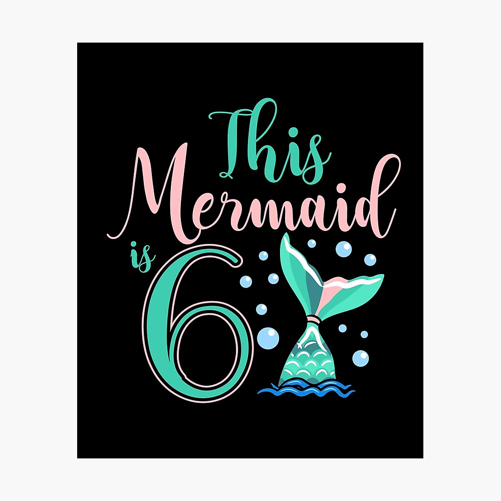 mermaid gifts for 6 year old