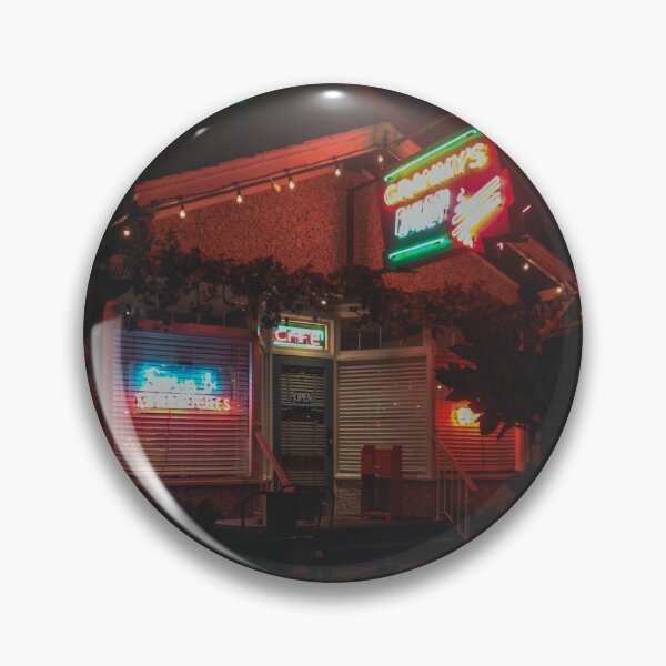 Item preview, Once Upon a Time Storybrooke Poster Notebook Phone case Granny's Diner Lights designed and sold by ilacs.