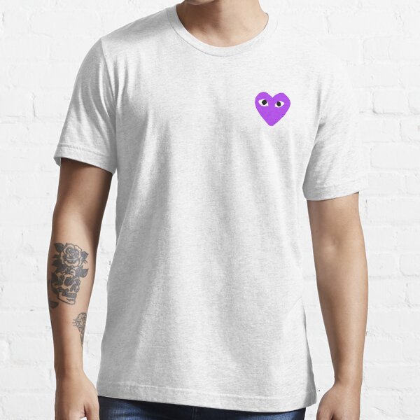 cdg purple tee