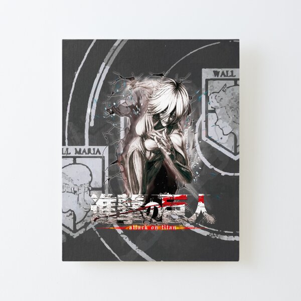 Shingeki no Kyojin - Titan Hembra Lámina montada de lienzo