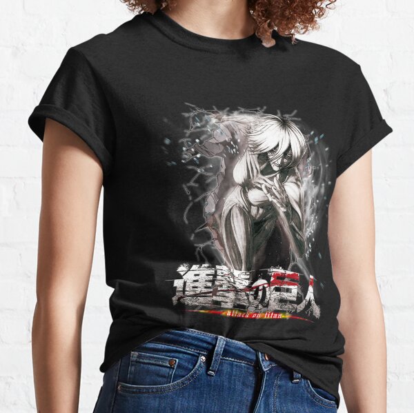 Shingeki no Kyojin - Titan Hembra Camiseta clásica