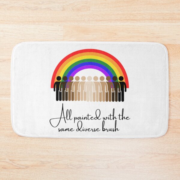 Item preview, Shades of life same diverse brush- bright rainbow designed and sold by Joesvibes.