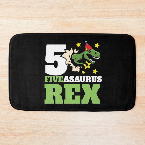Item preview, Kids Cute Little 5th Birthday Dinosaur Gift designed and sold by 2blackcherries.
