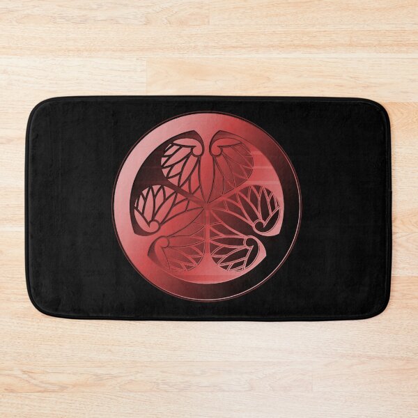 Item preview, Japanese Hollyhock Flower/Maruni Mitsu(ba) Aoi Kamon [Emblem/Crest]  designed and sold by picto.