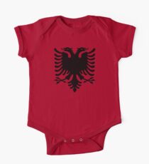 Shqipe - Albanian Griffin Short Sleeve Baby One-Piece