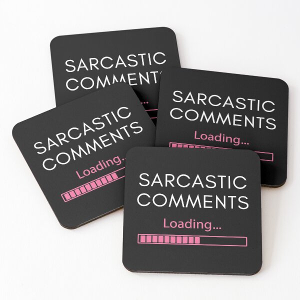 Item preview, Sarcastic Comments Loading Pink Design designed and sold by designlab21.