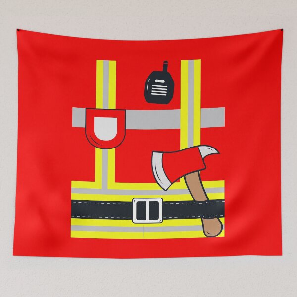 Item preview, Fireman Firewoman Costume Firefighter Kids designed and sold by samshirts.