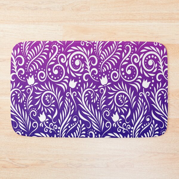 Item preview, Floral and Leaves - Mysterious Galaxy designed and sold by CreativityRoams.