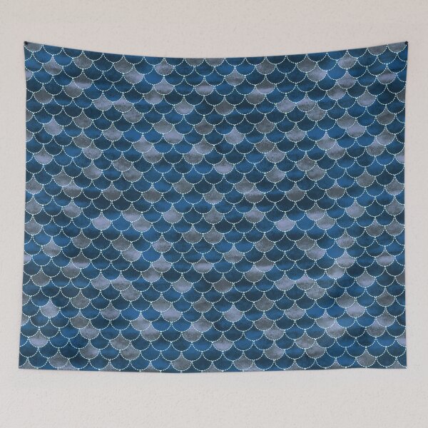 Item preview, Gray-Blue Mermaid scale. designed and sold by floraaplus.