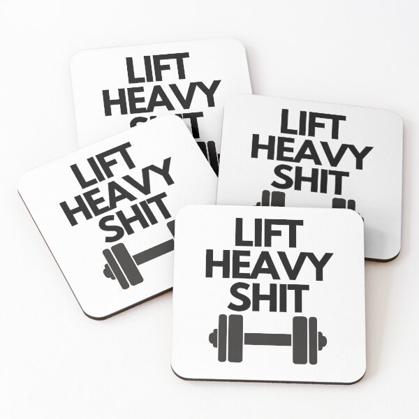 Item preview, Gym Motivation Lift Heavy Shit designed and sold by JustCreativity.