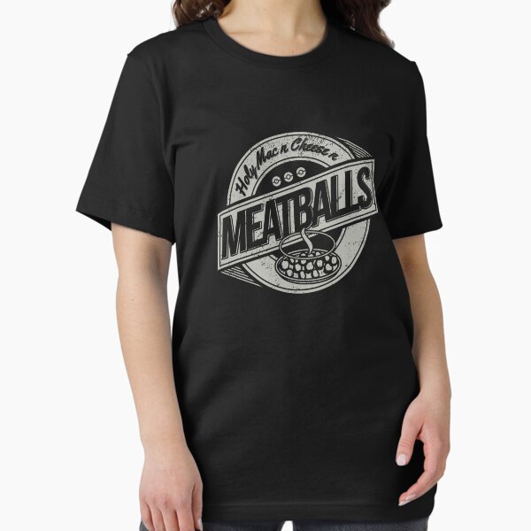 Holy Mac n Cheese n Meatballs (White) Essential T-Shirt