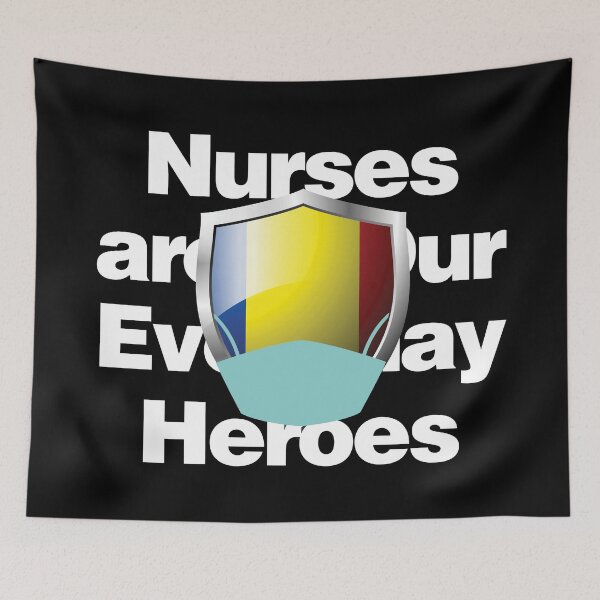 Item preview, Chad Nurses are Everyday Heroes designed and sold by HelloFromAja.