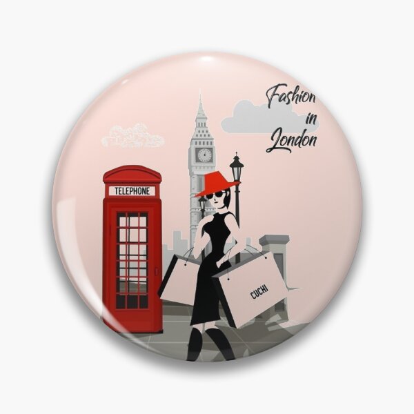 Item preview, Vintage London Phone Booth United Kingdom Retro British Souvenir UK Big Ben Gift designed and sold by TopTeeShop.