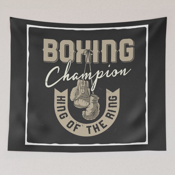 Item preview, boxing champion king of the ring designed and sold by Delicarte.