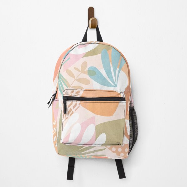 Item preview, Tropical Boho Jungle Pattern - Peach, Pink, Olive green and Turquoise designed and sold by Dominiquevari.