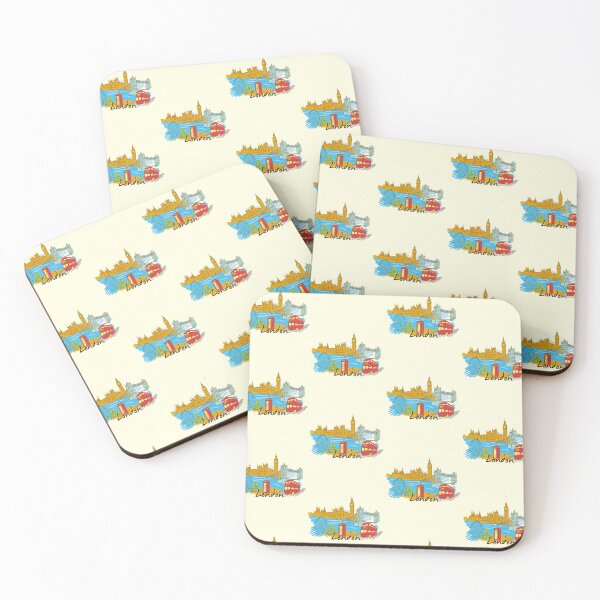 Item preview, Vintage London Skyline United Kingdom Retro British Souvenir UK Big Ben Gift designed and sold by TopTeeShop.
