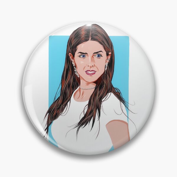 Item preview, Anna Kendrick - An illustration by Paul Cemmick designed and sold by TIGERDAVER.
