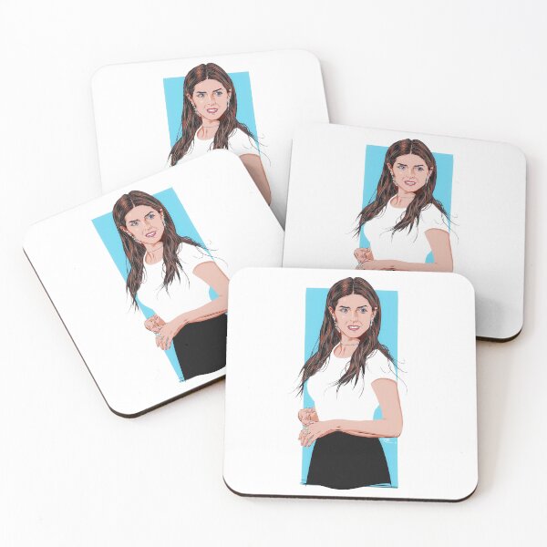 Item preview, Anna Kendrick - An illustration by Paul Cemmick designed and sold by TIGERDAVER.