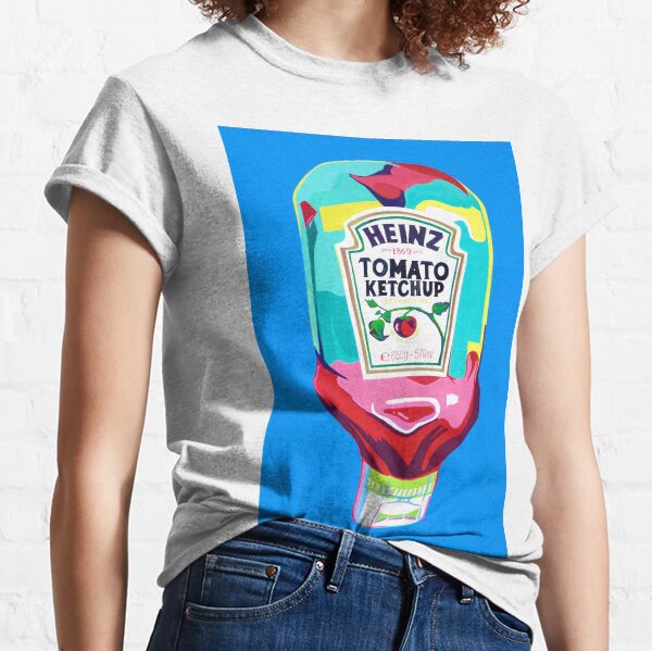 HEINZ TOMATO KETCHUP PAINTING - Pop Art Design Classic T-Shirt
