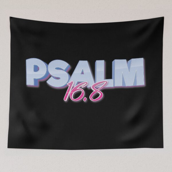 Item preview, Psalm 16:8 Bible Verse designed and sold by ProjectX23.