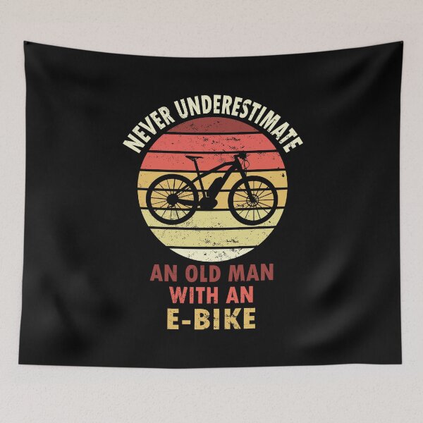 Item preview, Cycling never underestimate an old man e-bike designed and sold by shirtystar.