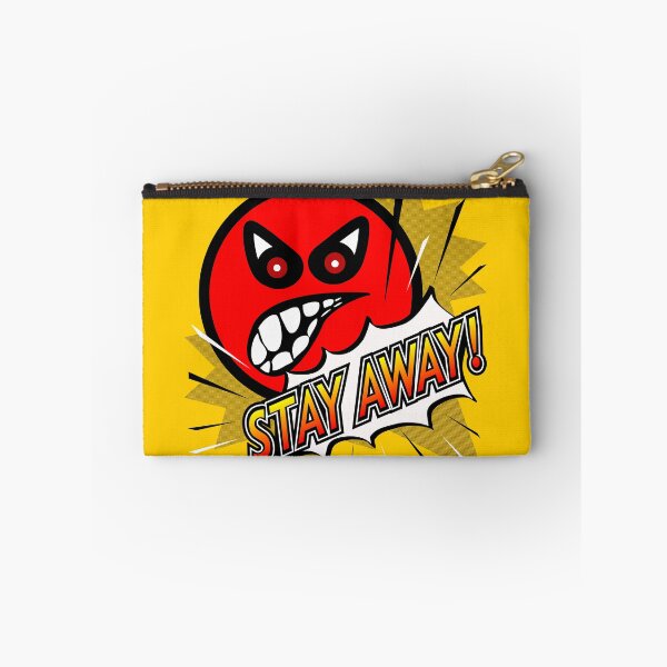 Item preview, Stay Away! - angry face designed and sold by stephenignacio.