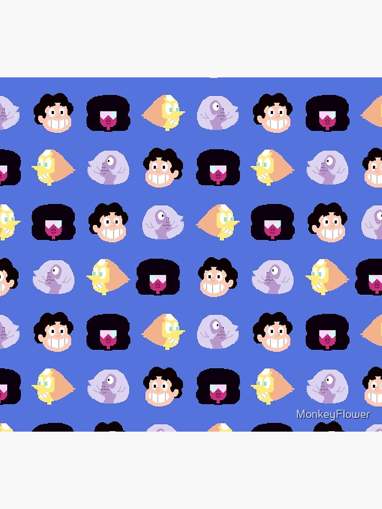 Steven Universe - Pixel Pattern by MonkeyFlower