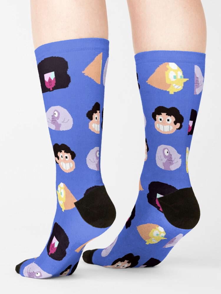 Alternate view of Steven Universe - Pixel Pattern Socks