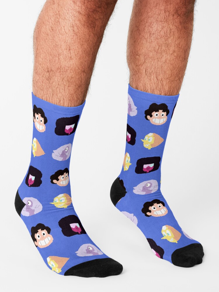Alternate view of Steven Universe - Pixel Pattern Socks
