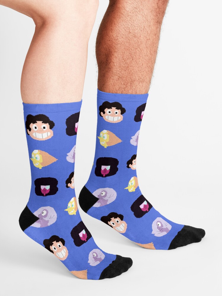Alternate view of Steven Universe - Pixel Pattern Socks