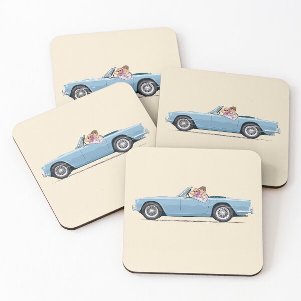 Item preview, Powder Blue TR4 with optional wire wheels designed and sold by Bigs66.