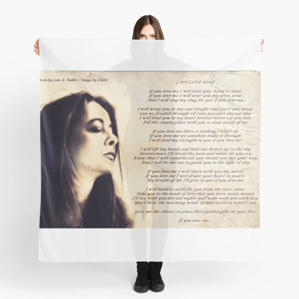 Last Love Song Scarf