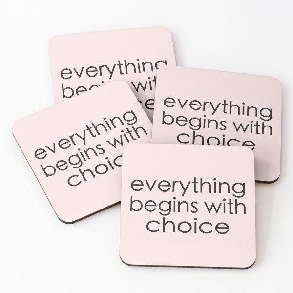 Item preview, Everything Begins With Choice designed and sold by alex-d88.