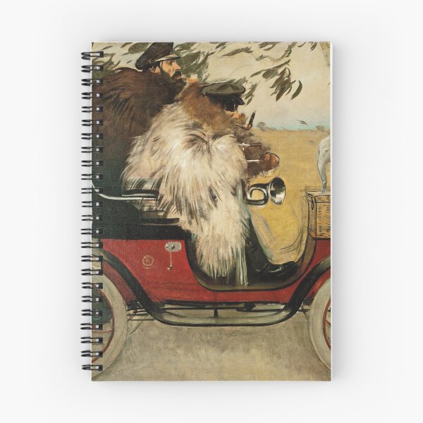 Item preview, Ramon Casas - Ramon Casas and Pere Romeu in an Automobile designed and sold by vakashop.