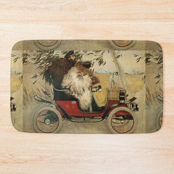 Item preview, Ramon Casas - Ramon Casas and Pere Romeu in an Automobile designed and sold by vakashop.