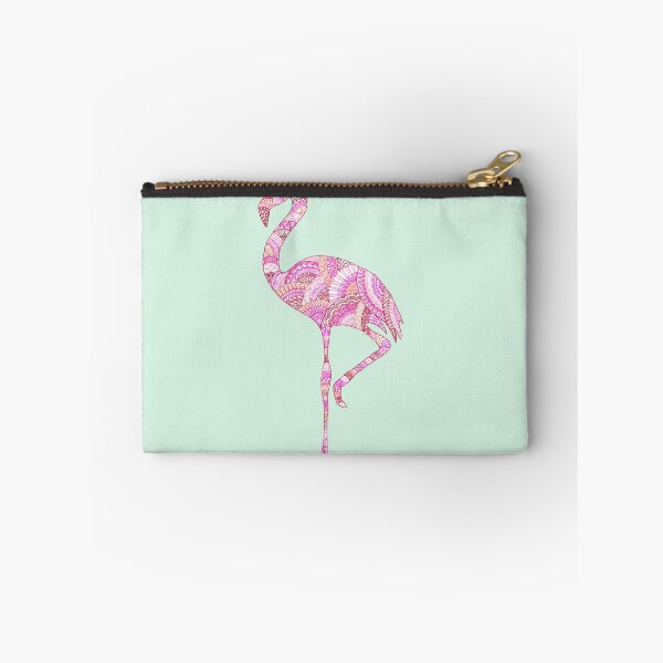 Item preview, Pretty Pink Flamingo Pattern Doodle  designed and sold by SilverBirch14.