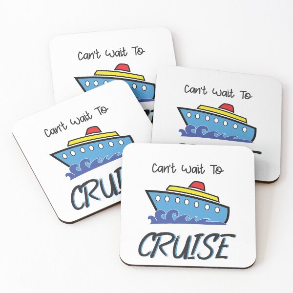 Item preview, Can't Wait To Cruise - Vacation Design designed and sold by Coastal-Designs.