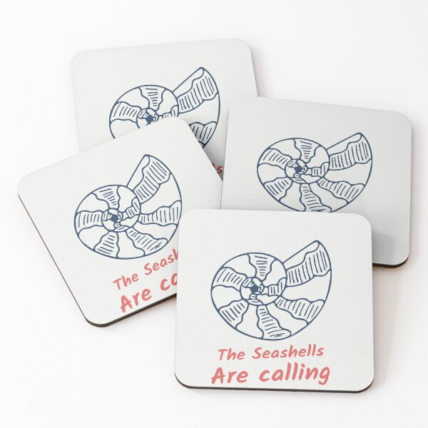 Item preview, The Seashells Are Calling designed and sold by tresbelleshirts.