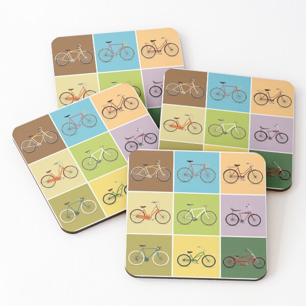Item preview, Colorful Bicycles Collection designed and sold by TotalityDesigns.